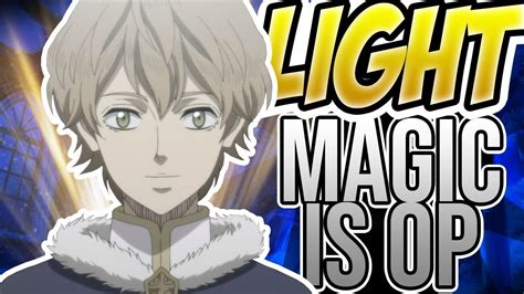 black clover light magic